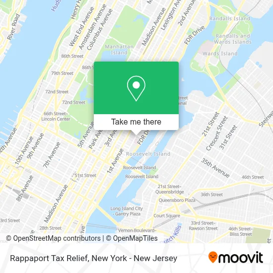 Rappaport Tax Relief map