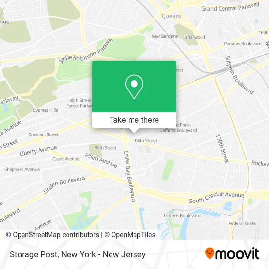 Storage Post map