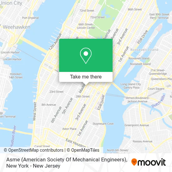 ¿Cómo llegar a Asme (American Society Of Mechanical Engineers) en ...