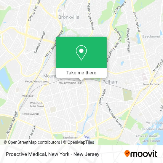 Proactive Medical map