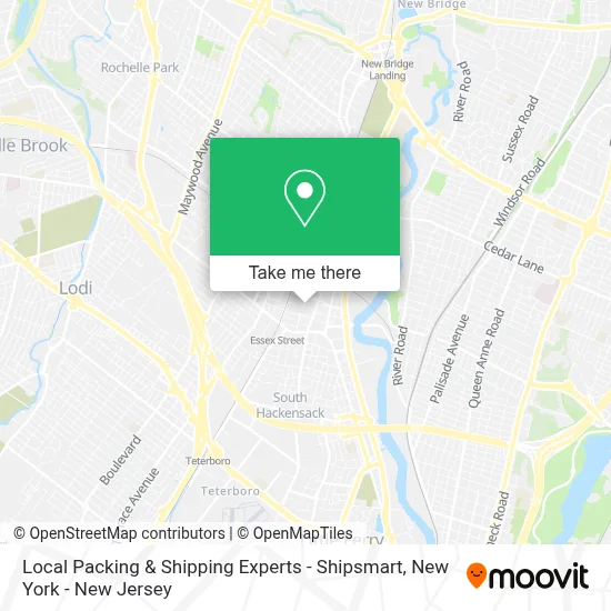 Local Packing & Shipping Experts - Shipsmart map