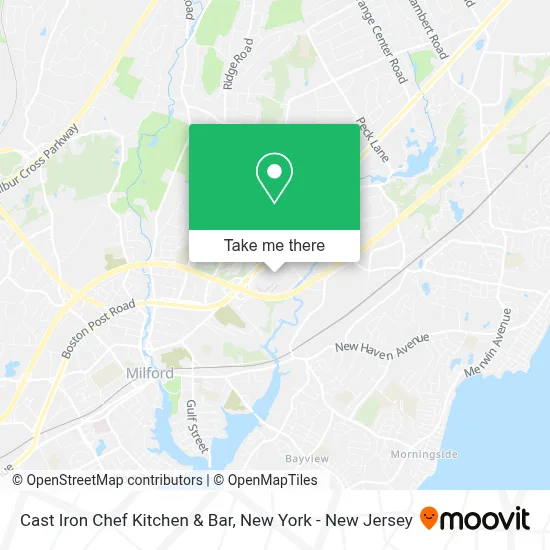 Cast Iron Chef Kitchen & Bar map