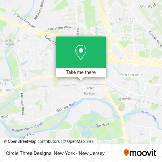 Circle Three Designs map