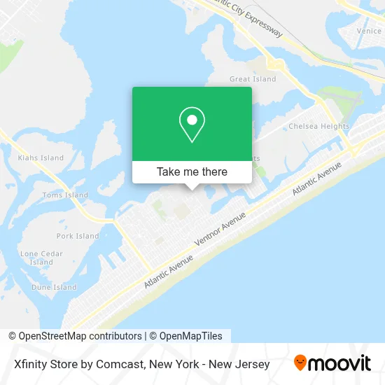 Xfinity Store by Comcast map