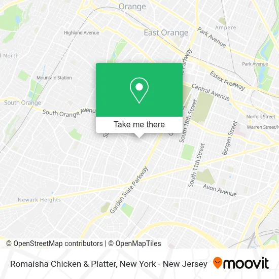 Romaisha Chicken & Platter map
