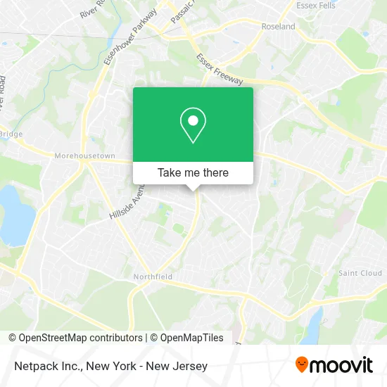 Netpack Inc. map