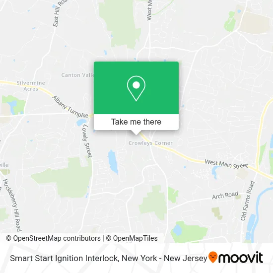 Smart Start Ignition Interlock map