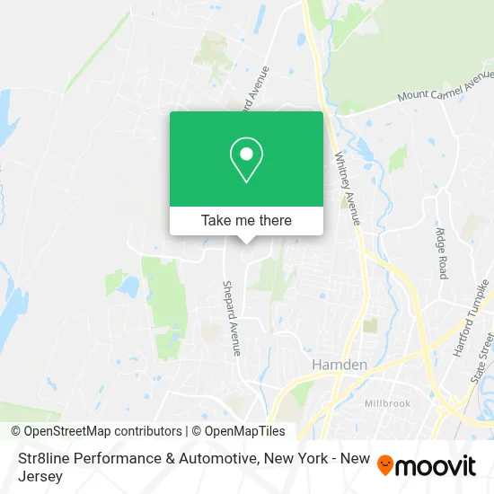 Str8line Performance & Automotive map