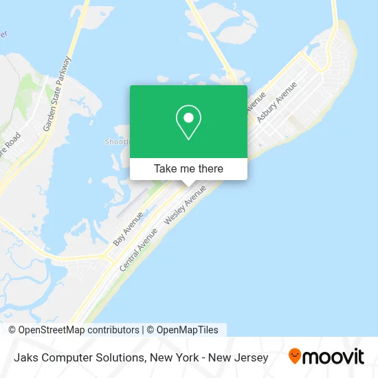 Jaks Computer Solutions map