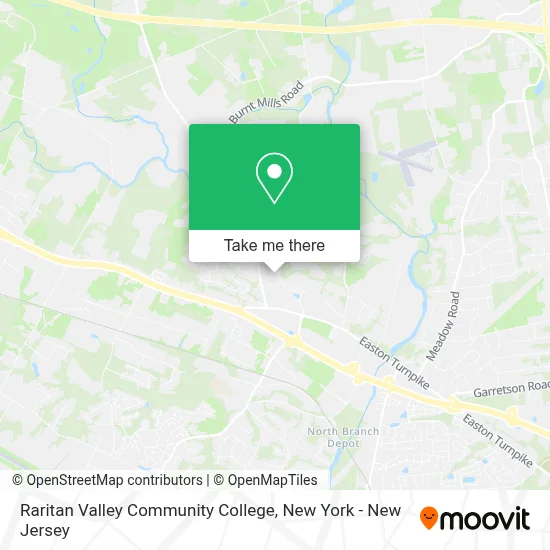 Raritan Valley Community College map