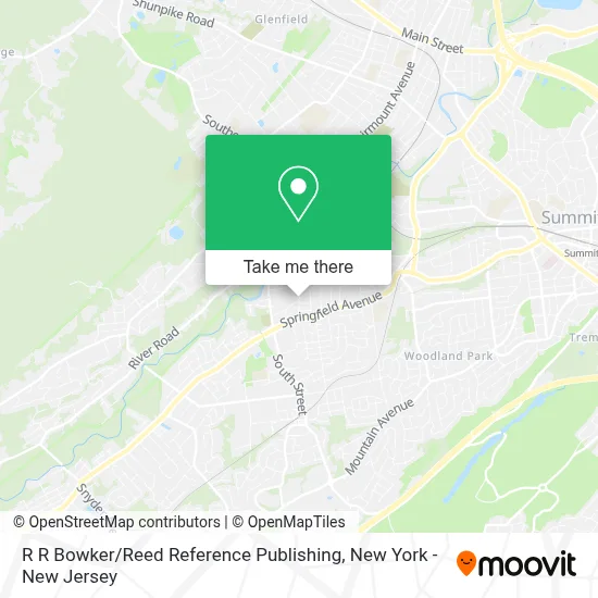 R R Bowker / Reed Reference Publishing map