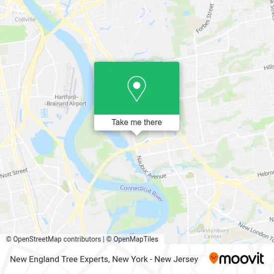 New England Tree Experts map