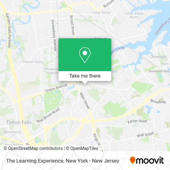 The Learning Experience map
