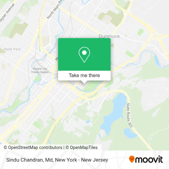 Sindu Chandran, Md map