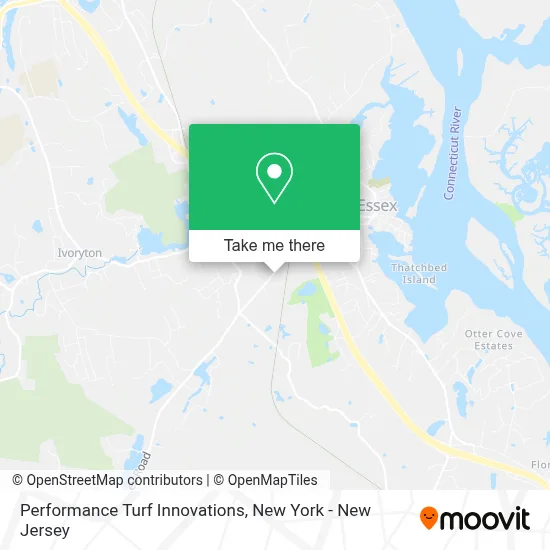 Performance Turf Innovations map