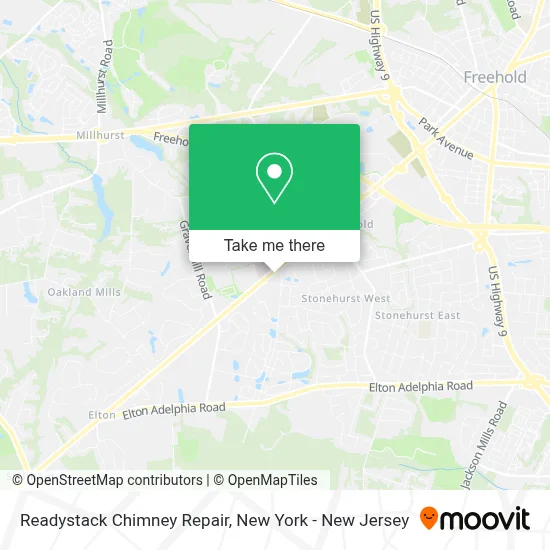 Readystack Chimney Repair map
