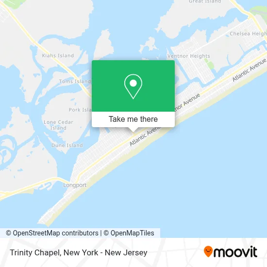 Trinity Chapel map