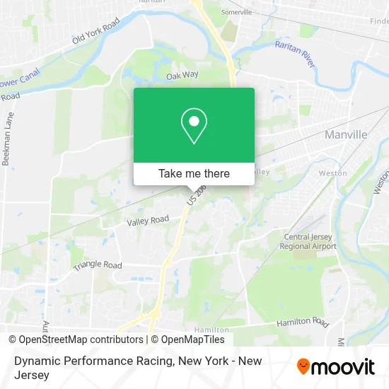 Dynamic Performance Racing map