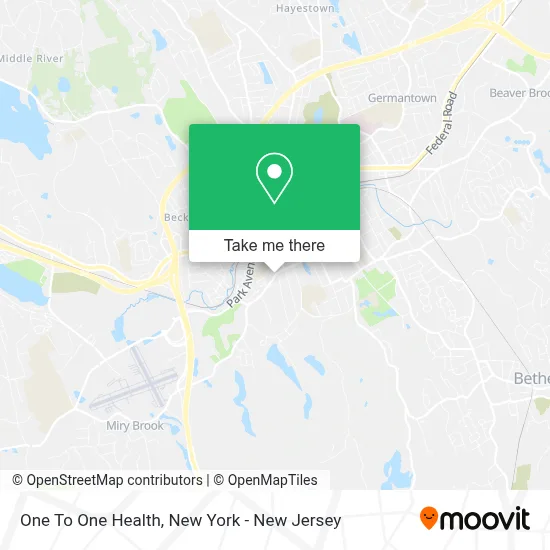 One To One Health map