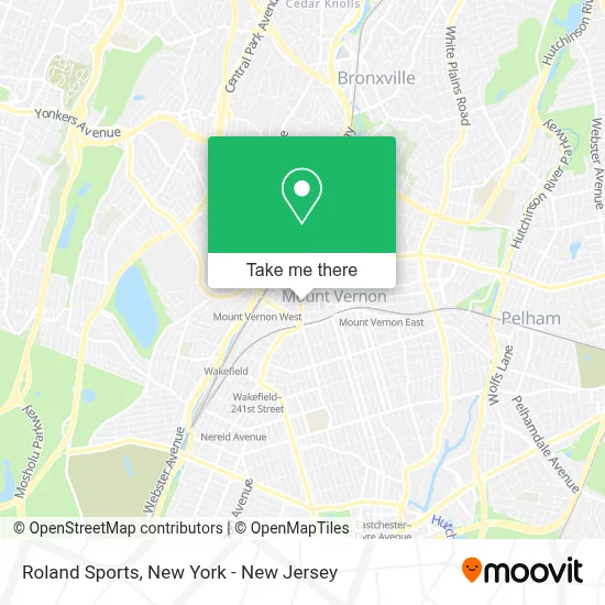 Roland Sports map