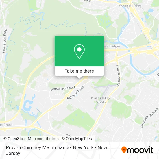 Proven Chimney Maintenance map