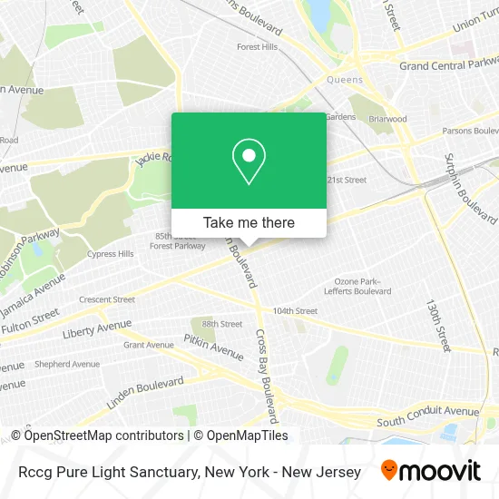Rccg Pure Light Sanctuary map