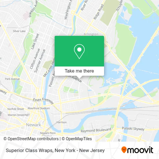 Superior Class Wraps map
