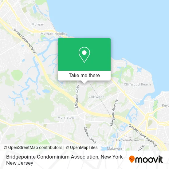 Bridgepointe Condominium Association map