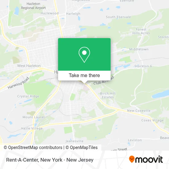 Rent-A-Center map