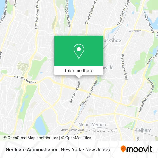 Graduate Administration map