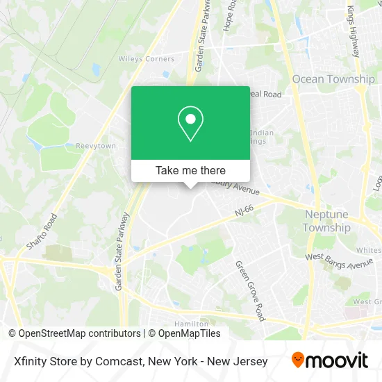 Xfinity Store by Comcast map