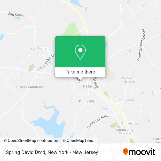 Spring David Dmd map