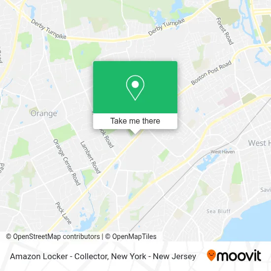 Amazon Locker - Collector map