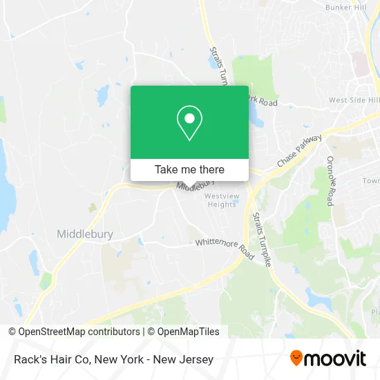 Rack's Hair Co map