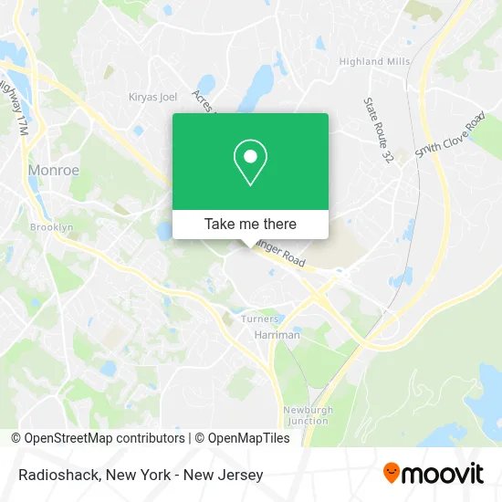 Radioshack map