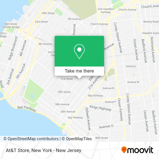 At&T Store map