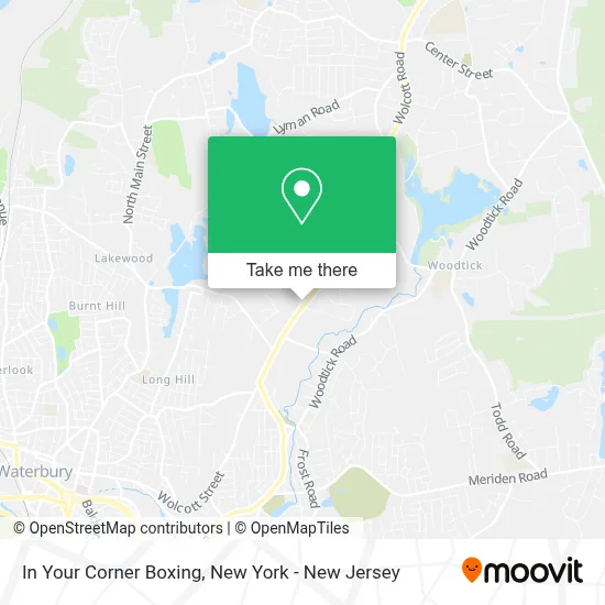 In Your Corner Boxing map