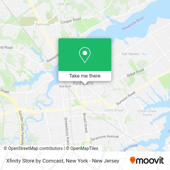 Xfinity Store by Comcast map