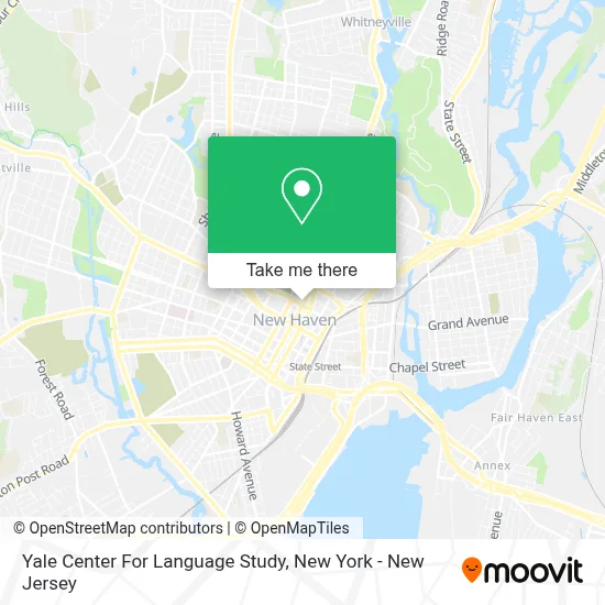 Yale Center For Language Study map