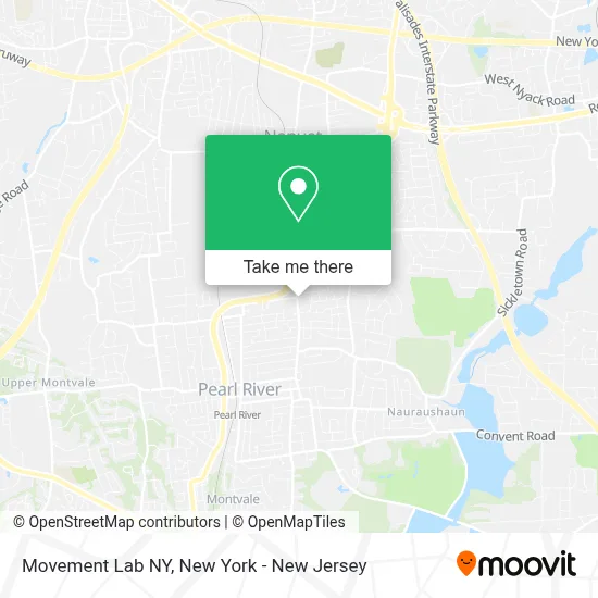 Movement Lab NY map