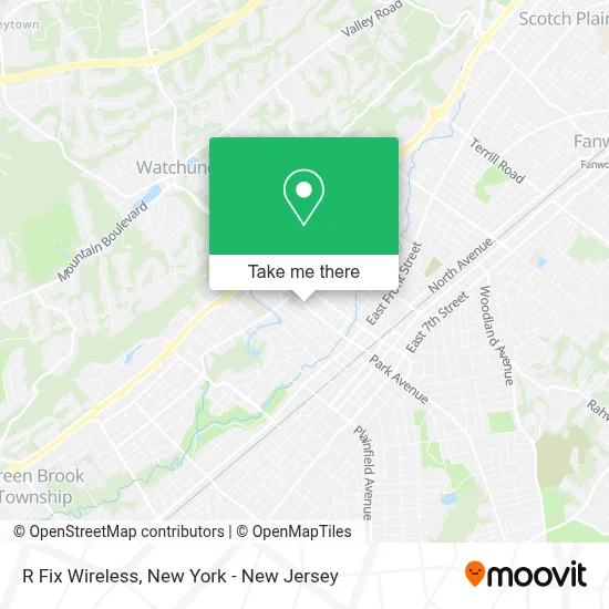 R Fix Wireless map