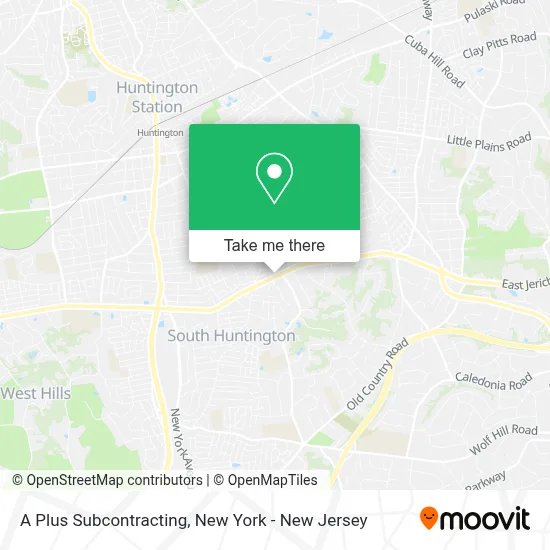 A Plus Subcontracting map
