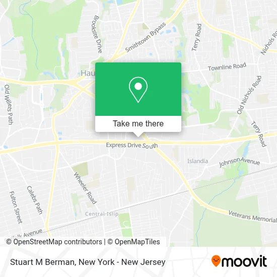 Stuart M Berman map