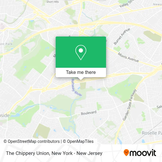 The Chippery Union map