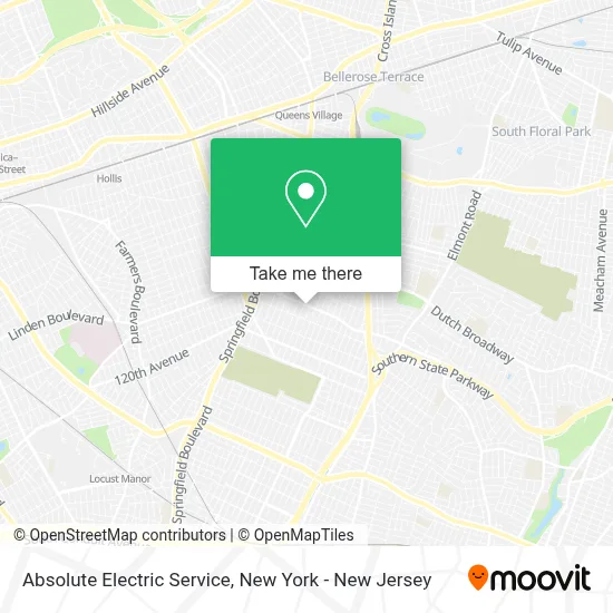 Absolute Electric Service map