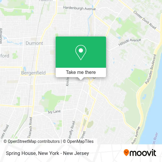Spring House map