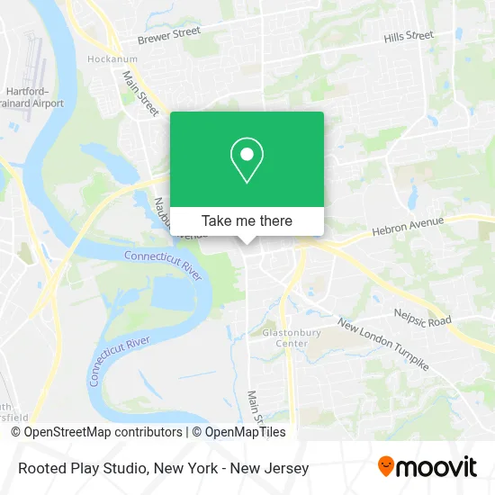 Rooted Play Studio map