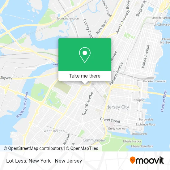 Lot-Less map
