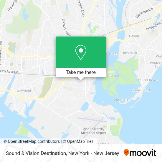 Sound & Vision Destination map