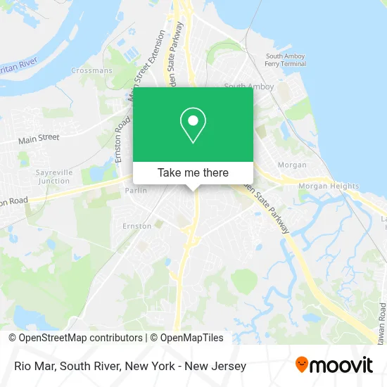 Rio Mar, South River map